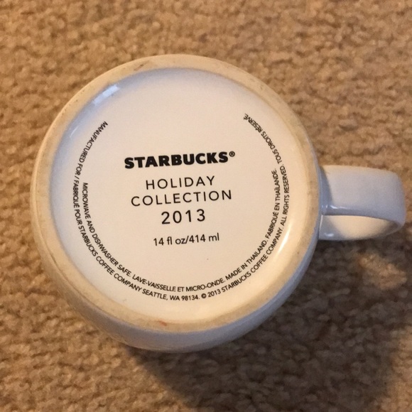 Starbucks Holiday Collection 2013 mug - Picture 3 of 4